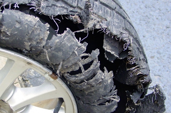 Handling Motorhome Tire Blowouts